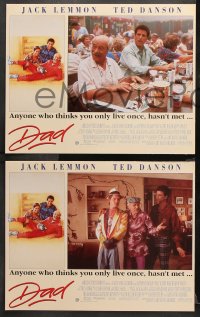 9g104 DAD 8 LCs 1989 portrait of Jack Lemmon, Ted Danson & young Ethan Hawke!
