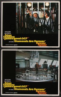 9g771 DIAMONDS ARE FOREVER 3 LCs R1980 Sean Connery as James Bond 007, Jill St. John, more!