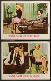 9g681 DOCTOR YOU'VE GOT TO BE KIDDING 4 LCs 1967 great images of pretty Sandra Dee, George Hamilton!