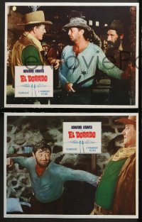 9g521 EL DORADO 6 LCs 1966 John Wayne, Robert Mitchum, Howard Hawks, the big one with the big two!