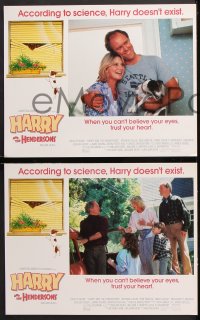 9g533 HARRY & THE HENDERSONS 6 LCs 1987 Bigfoot lives with John Lithgow, Melinda Dillon & Don Ameche