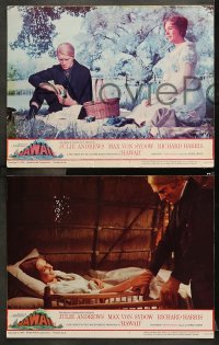 9g691 HAWAII 4 LCs 1966 Julie Andrews, Max von Sydow, Richard Harris, James A. Michener!