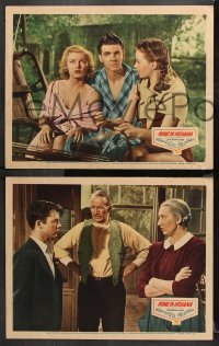 9g440 HOME IN INDIANA 7 LCs 1944 Jeanne Crain, Lon McCallister, Brennan, harness horse racing!