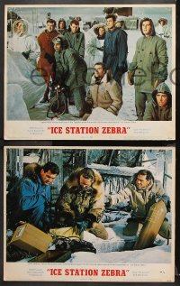 9g182 ICE STATION ZEBRA 8 LCs 1969 Rock Hudson, Jim Brown, directed by John Sturges!