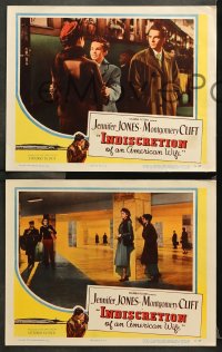 9g540 INDISCRETION OF AN AMERICAN WIFE 6 LCs 1954 De Sica, Jennifer Jones, Montgomery Clift