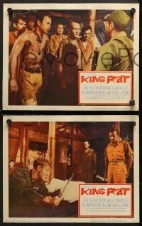 9g542 KING RAT 6 LCs 1965 George Segal & Tom Courtenay, James Clavell, World War II POWs!