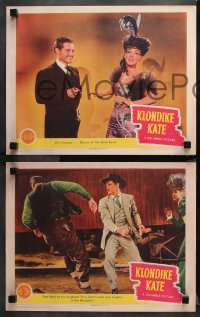 9g789 KLONDIKE KATE 3 LCs 1943 directed by William Castle, sexy Ann Savage & Tom Neal!