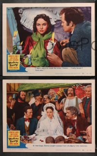 9g609 MADAME BOVARY 5 LCs 1949 great images of pretty Jennifer Jones + Mason, Heflin & Jourdan!