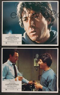 9g235 MARATHON MAN 8 int'l Spanish language LCs 1976 Dustin Hoffman, Olivier, Schlesinger, w/teeth drilling scene!