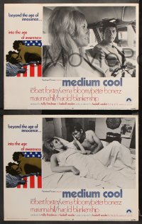 9g237 MEDIUM COOL 8 int'l LCs 1969 Haskell Wexler's 1960s counter-culture classic, Robert Forster!