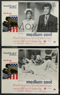 9g454 MEDIUM COOL 7 LCs 1969 Haskell Wexler's 1960s counter-culture classic, Robert Forster!