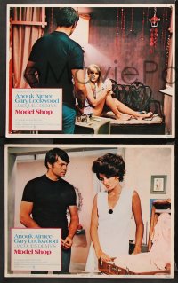 9g240 MODEL SHOP 8 LCs 1969 Anouk Aimee, Gary Lockwood, directed by Jacques Demy!
