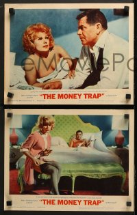 9g242 MONEY TRAP 8 LCs 1965 great images of Glenn Ford, Elke Sommer, sexiest Rita Hayworth!