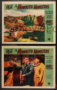 9g614 MONOLITH MONSTERS 5 LCs 1957 Grant Williams, Lola Albright, cool Universal sci-fi horror!