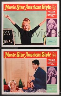 9g246 MOVIE STAR AMERICAN STYLE OR; LSD I HATE YOU 8 LCs 1966 Robert Strauss, faux Marilyn Monroe!