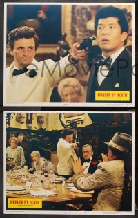 9g248 MURDER BY DEATH 8 LCs 1976 Peter Sellers, David Niven, Peter Falk, Maggie Smith!