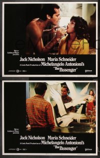 9g281 PASSENGER 8 LCs 1975 Michelangelo Antonioni, Jack Nicholson, Maria Schneider