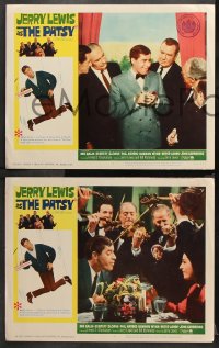 9g282 PATSY 8 LCs 1964 wacky images of star & director Jerry Lewis, Ina Balin, slapstick!