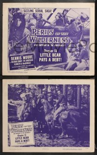 9g713 PERILS OF THE WILDERNESS 4 chapter 13 LCs 1955 Dennis Moore, Little Bear Pays a Debt!