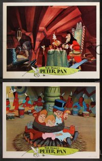9g714 PETER PAN 4 LCs R1969 Walt Disney animated cartoon fantasy classic, great full-length art!