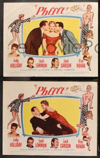 9g286 PHFFFT 8 LCs 1954 Jack Lemmon, Judy Holliday, Jack Garson, romantic comedy!