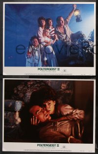 9g294 POLTERGEIST II 8 LCs 1986 The Other Side, Williams, Nelson, Heather O'Rourke, they're baaaack!