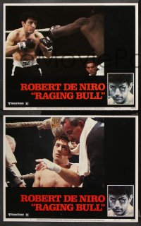 9g719 RAGING BULL 4 LCs 1980 Robert De Niro, Joe Pesci, Marrtin Scorsese, Hagio border art!
