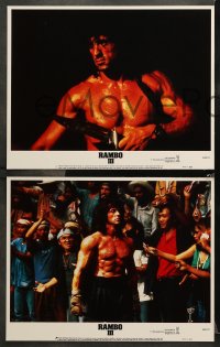9g811 RAMBO III 3 LCs 1988 Sylvester Stallone returns as John Rambo, Richard Crenna