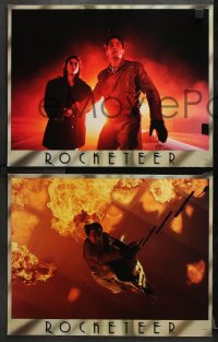 9g626 ROCKETEER 5 LCs 1991 Disney sci-fi, Bill Campbell, Jennifer Connelly!