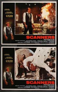 9g325 SCANNERS 8 LCs 1981 David Cronenberg, in 20 seconds your head explodes, great sci-fi images!