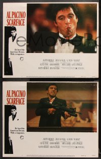 9g326 SCARFACE 8 LCs 1983 Al Pacino as Tony Montana, Michelle Pfeiffer, Brian De Palma, Stone!