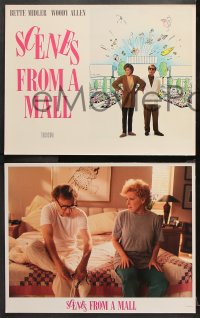 9g327 SCENES FROM A MALL 8 LCs 1991 Woody Allen, Bette Midler, directed by Paul Mazursky!