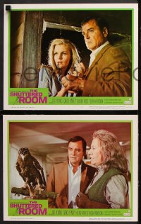 9g631 SHUTTERED ROOM 5 LCs 1968 Gig Young, Carol Lynley, Oliver Reed, Flora Robson!