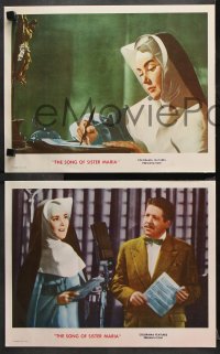 9g347 SONG OF SISTER MARIA 8 LCs 1952 Rafael Gil's Sor Intrepida, Blanchard in the title role!