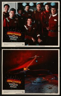 9g634 STAR TREK II 5 LCs 1982 The Wrath of Khan, Leonard Nimoy, William Shatner, Kirstie Alley!
