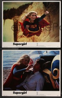 9g358 SUPERGIRL 8 LCs 1984 Helen Slater in costume, Faye Dunaway, Peter O'Toole, Vaccaro!