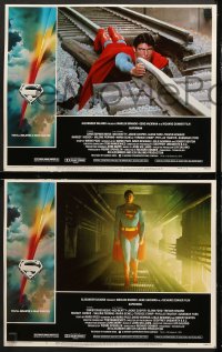 9g572 SUPERMAN 6 LCs 1978 Christopher Reeve, Margot Kidder, Glenn Ford, Phyllis Thaxter, Cooper!