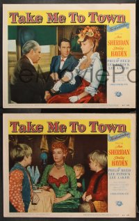 9g483 TAKE ME TO TOWN 7 LCs 1953 Ann Sheridan, the story of the fun she had & the men she fooled!