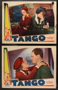 9g740 TANGO 4 LCs 1936 great images of Marian Nixon, Chick Chandler, Marie Prevost!