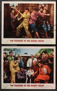 9g642 TEAHOUSE OF THE AUGUST MOON 5 LCs 1956 Asian Marlon Brando, Glenn Ford & Machiko Kyo!