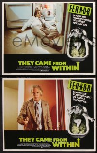 9g828 THEY CAME FROM WITHIN 3 LCs 1976 David Cronenberg, being terrified is just the beginning!