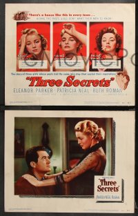 9g376 THREE SECRETS 8 LCs 1950 a house hiding the pasts girls don't want their men to know!