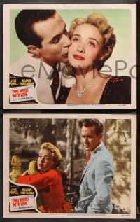 9g491 TWO WEEKS WITH LOVE 7 LCs 1950 sexy Jane Powell, Ricardo Montalban, Ann Harding!