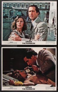 9g392 UNDER THE RAINBOW 8 LCs 1981 Chevy Chase, Carrie Fisher, Eve Arden, wacky fantasy!