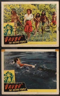 9g648 URUBU THE VULTURE PEOPLE 5 LCs 1948 people from the jungles of Brazil, 1000 authentic chills!
