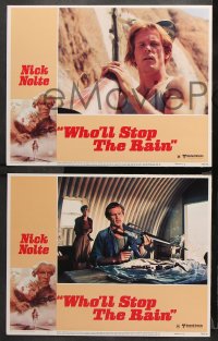 9g403 WHO'LL STOP THE RAIN 8 LCs 1978 cool images of Nick Nolte & Tuesday Weld!