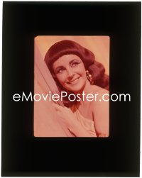 9h182 CLEOPATRA group of 3 4x5 transparencies 1963 great images of Liz Taylor, includes one candid!