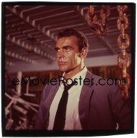 9h240 DR. NO group of 3 3x3 transparencies 1963 Sean Connery as James Bond, sexy Ursula Andress!