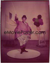 9h131 MERRY ANDREW 8x10 camera original transparency 1958 portrait of Danny Kaye in wacky costume!