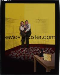9h132 MOUSE HUNT 8x10 transparency 1997 great image of Nathan Lane & Lee Evans used on one-sheet!